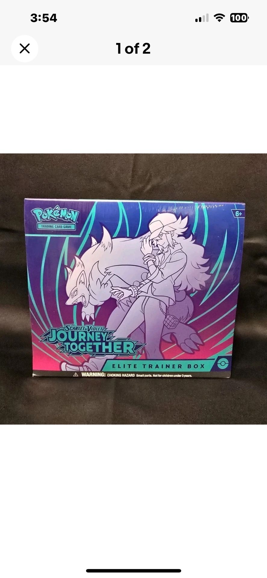 Pokemon TCG Journey Together Elite Trainer Box ETB