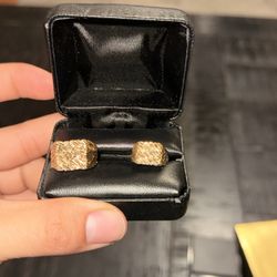 10k Unisex Nugget Rings