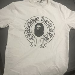 Chrome Heart x Bape Tee Medium