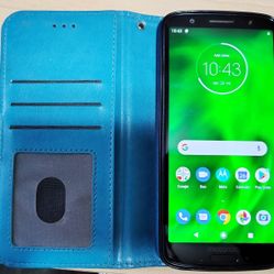 Motorola Moto G6 Unlocked with case and box