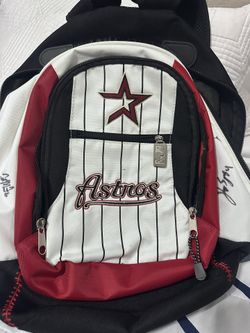 Signed Astros Backpack