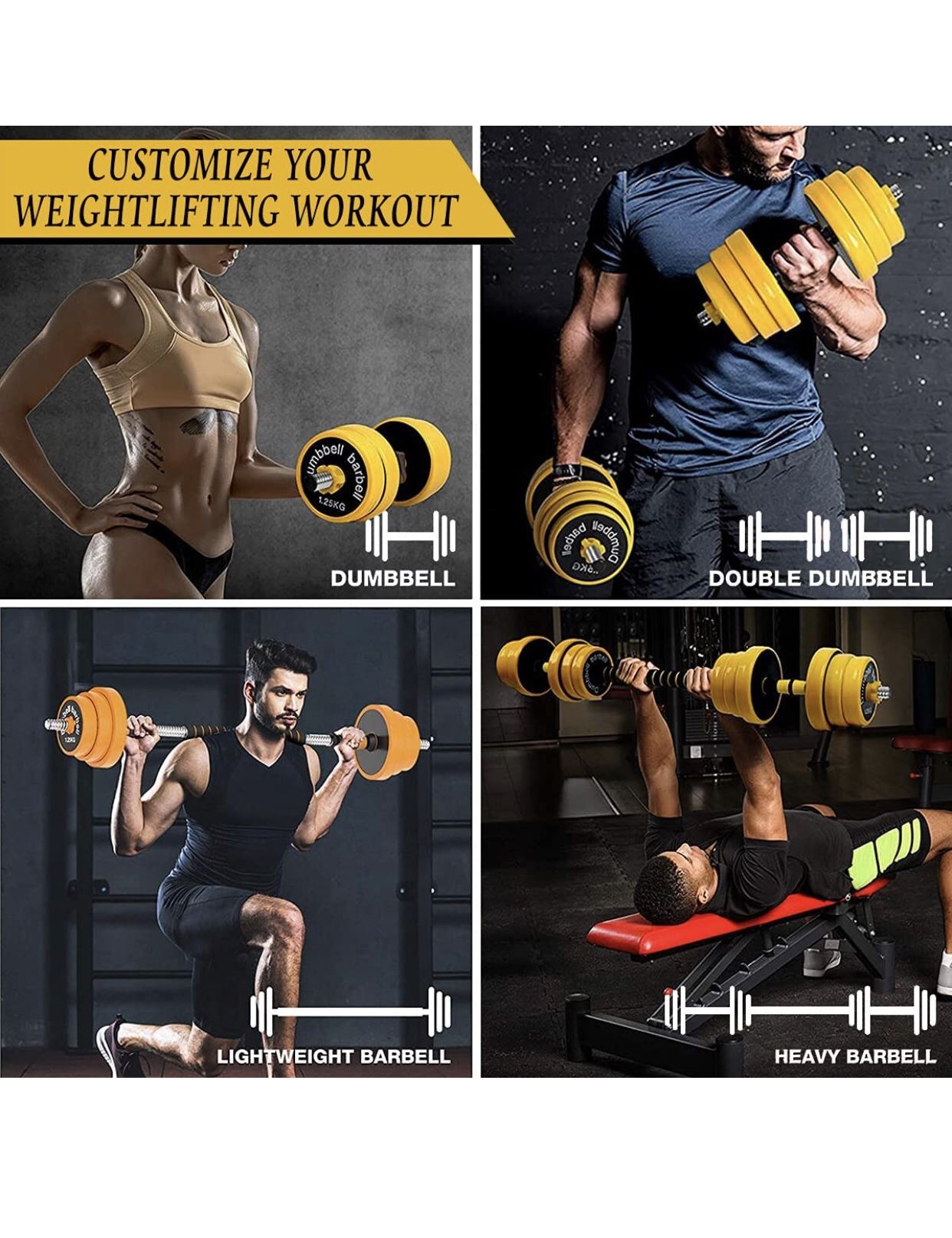 Adjustable Dumbbells Set- Brand New In Box