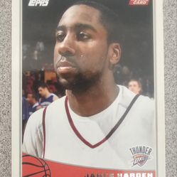 James Harden Topps Rookie Card - Great Condition