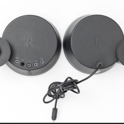 logi, pair of mx sound speakers, w/ power cord, vg cond