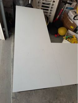 White desk