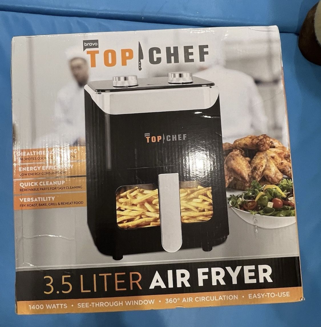 AIR FRYER NEW IN BOX TOP CHEF