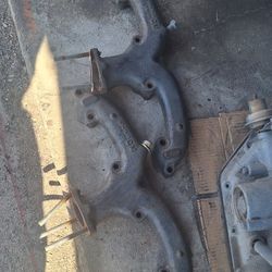 1 Pair Ram Horn Chevrolet  Small Block Exhaust Manifolds, Good Used Condition.  Previous  Owner Welded Top Of Studs See Pics. 35th Ave And McDowell Ph