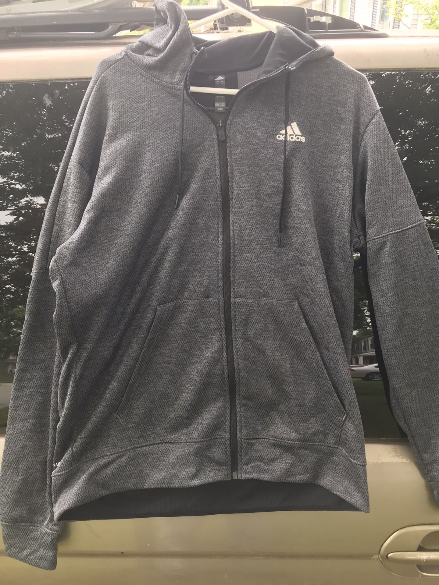 Lnew Adidas Zip Up Hoodie Size Large Only $20 Firm