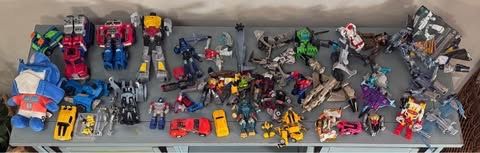 Transformer Figures and Replacement Parts most incomplete $50 for All