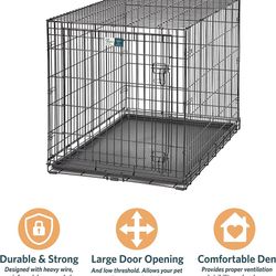 Large dog Crate W/ Divider