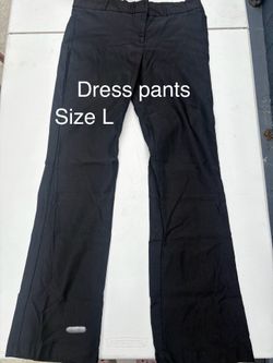 Large Black Dress Pants