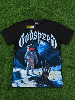 Godspeed Astronaut Graphic T-Shirt