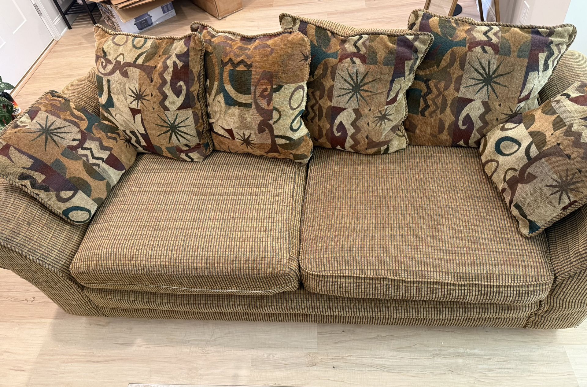 Used But Usable Couch Set !