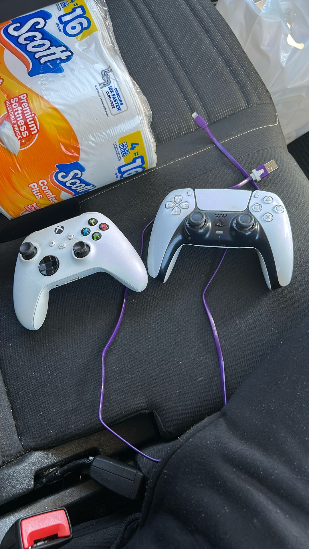 Ps5 Controller And Xbox Controller