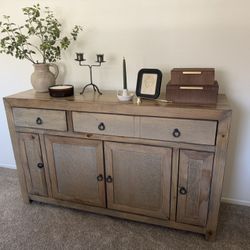 Rustic Solid Wood Buffet
