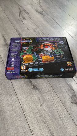 Brand New, Unopened Box: Snap Circuits “Arcade”, Electronics Exploration Kit, Stem Activities for Ages 8+, Full Color Project Manual (SCA-200)