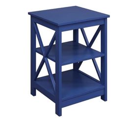 2 Navy Bedside Tables