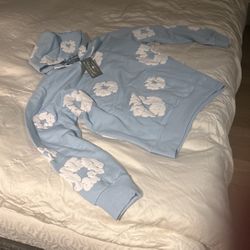 Denim Tears Sky Blue Hoodie