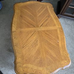 Coffee Table With Matching End Table