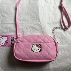 Pink Hello Kitty crossbody bag #kawaii