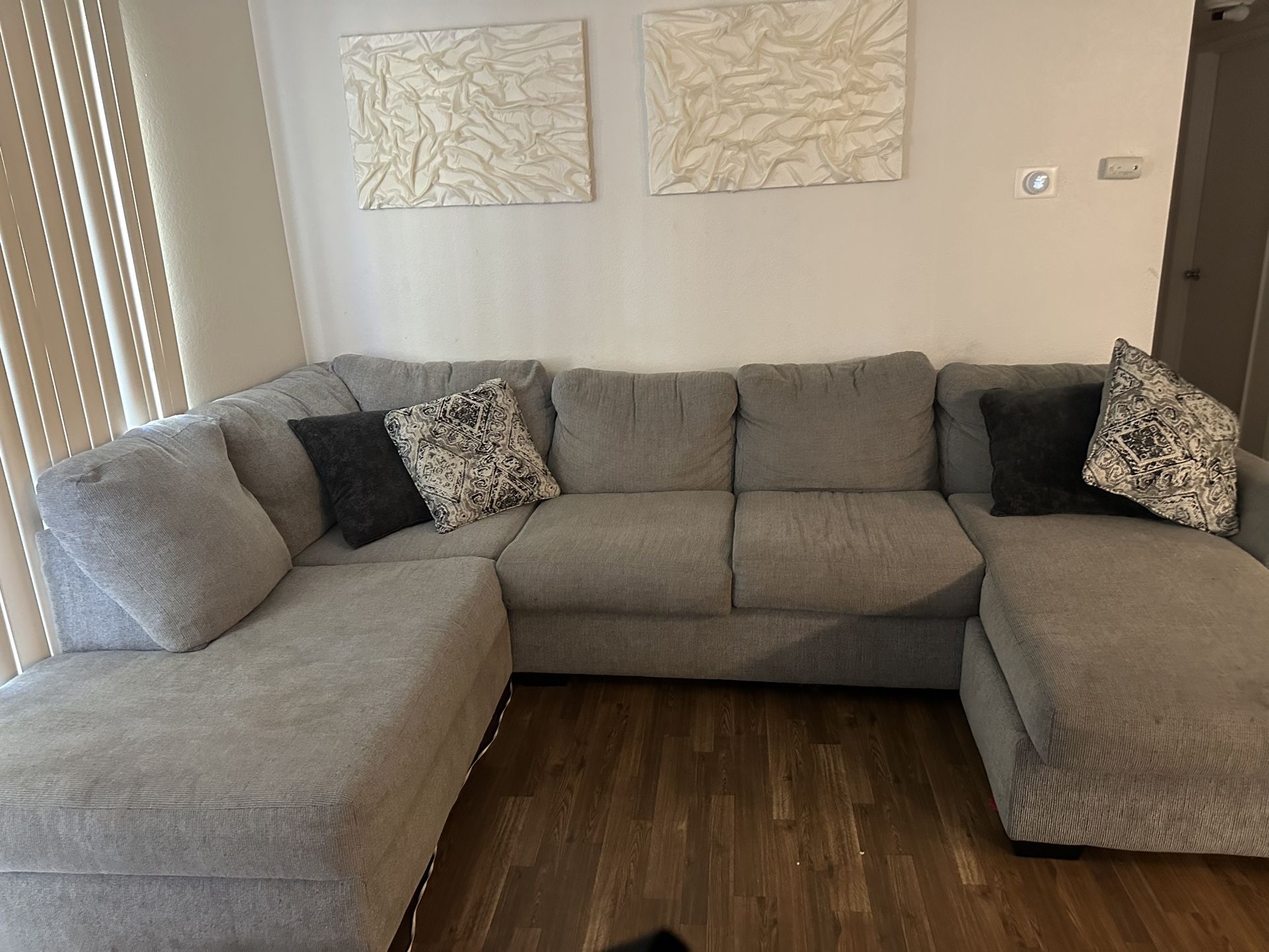 Grey Sectional Couch