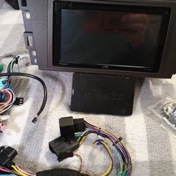 JVC - 9" Wireless Android Auto and Apple CarPlay Bluetooth with High Definition Screen - Black  GW-V960BW