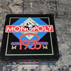 Parker Brothers Monopoly 1935 Commemorative Edition 100% Complete Excellent Cond