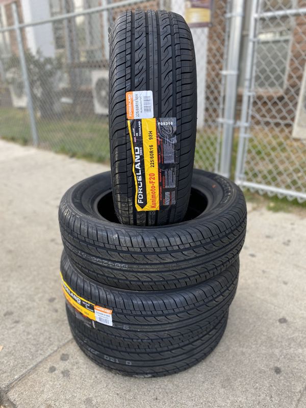 BRAND NEW 225/60/16 FORCELAND TIRES”””” for Sale in Ontario, CA OfferUp