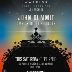 John Summit X Mayan Warrior Saturday 9/27 Tickets