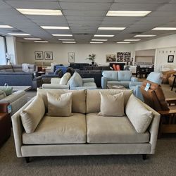 Fabric Sofa with removable cushions 