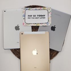 Apple iPad 5th Gen Tablet - 90 Days Warranty - Payments Available With $1 Down 
