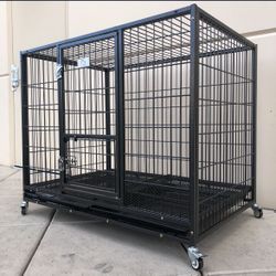 Brand New Stackable 43” Dog Kennel 