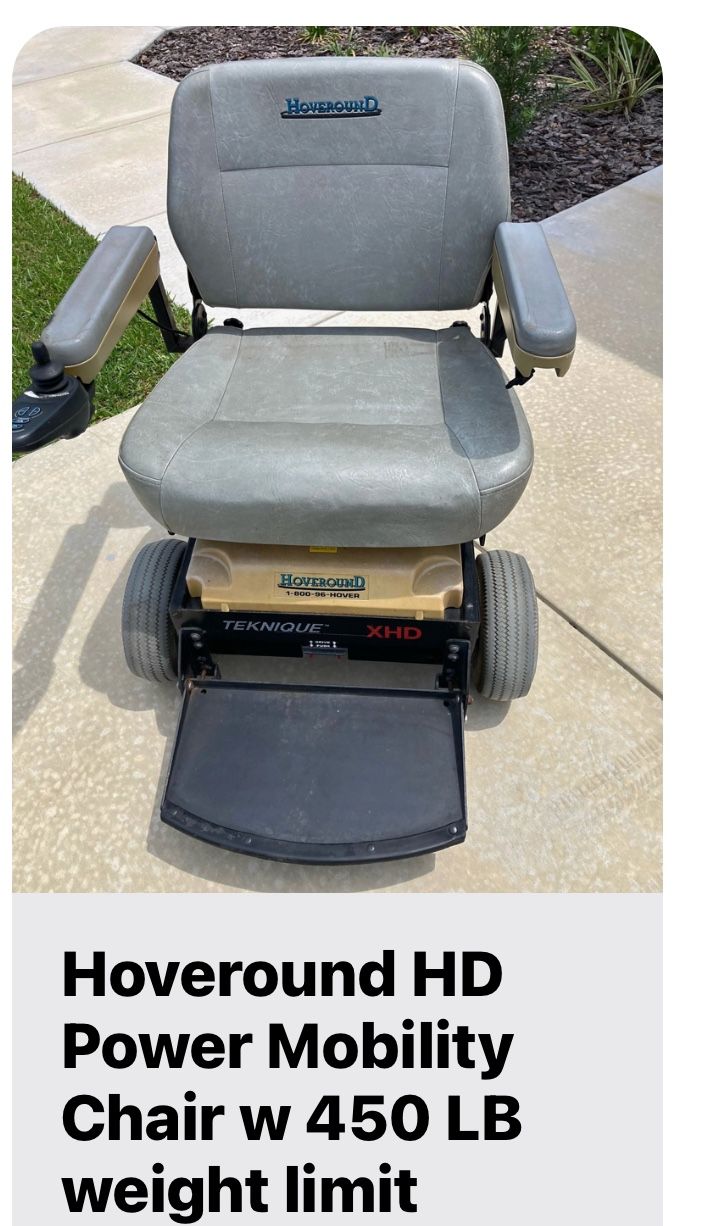 Hoveround HD power chair