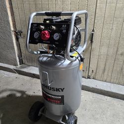 Husky 20 Gal. Vertical Electric Quiet Air Compressor