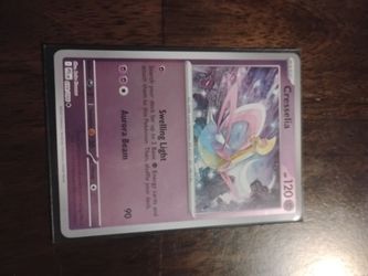 Cresselia pokémon card