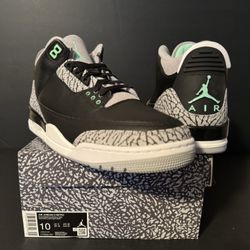 Air Jordan 3 Retro “Green Glow” M 10