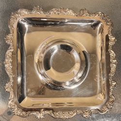 Antique Silver Tray 