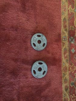 Pair of 2.5lbs Olympic plates
