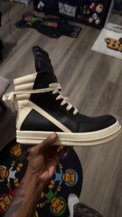 Size 43 rick Owen geobasket (NO TRADES) with box