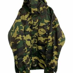 Bape Woodland Camo Snowboard Parka Rain Jacket Archive Reissue 2010 Nigo 