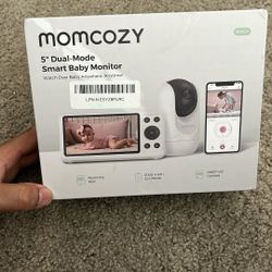 MOMCOZY 5” Dual-Mode Smart Baby Monitor 