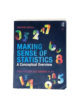 Making Sense of Statistics Seventh Edition Textbook