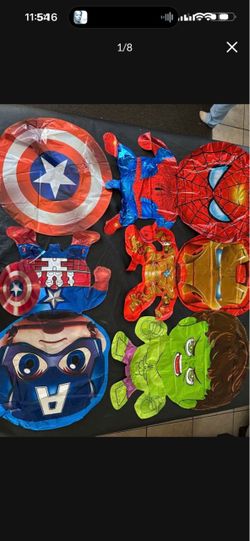 New avengers balloon, party supply bundle