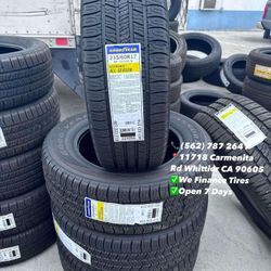 235/60/17 Goodyear New Set of Tires Installed and Balanced Set de Llantas Nuevas Instaladas y Balanceadas