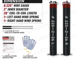 Garage Door Torsion Springs Set 