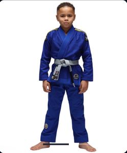 Kids Blue Gi Jiu Jitsu
