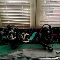 Women’s Snowboard 144cm Large Bindings