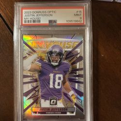 psa 9 justin jefferson