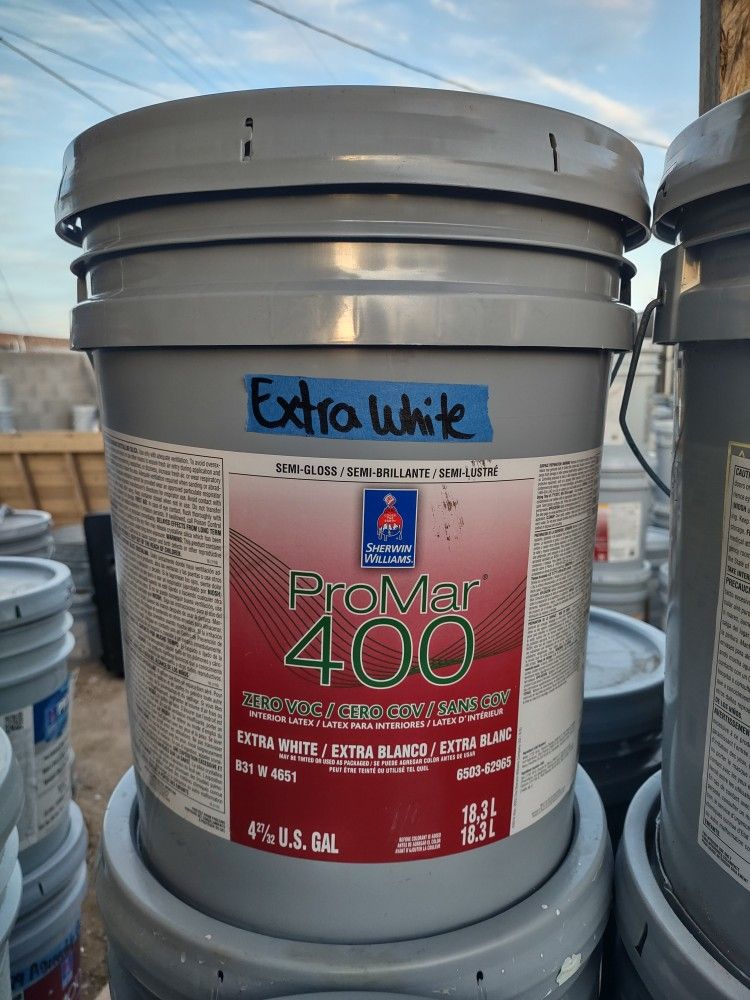 Extra White Semigloss  EgshellFlat