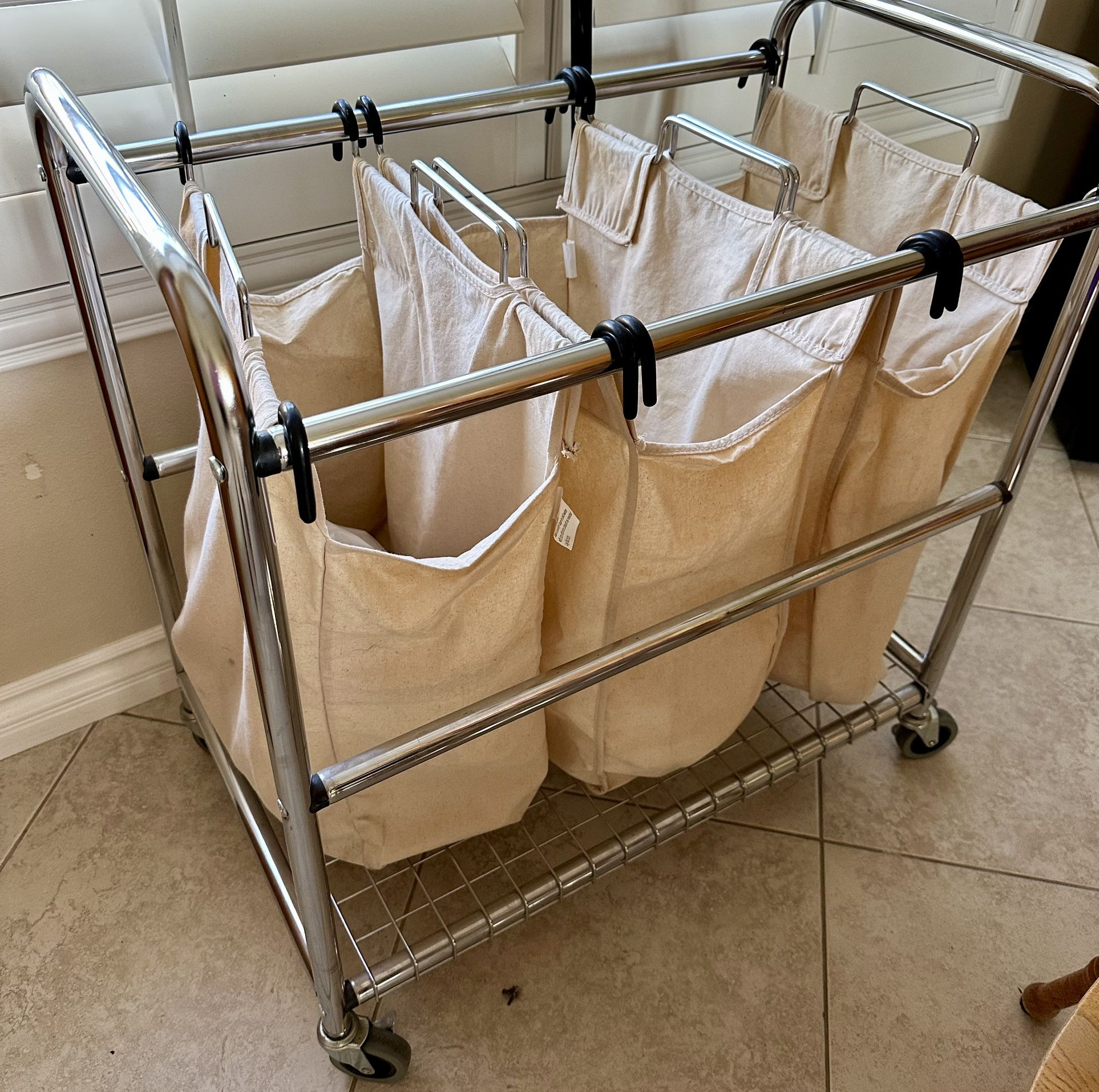 Rolling Laundry Cart